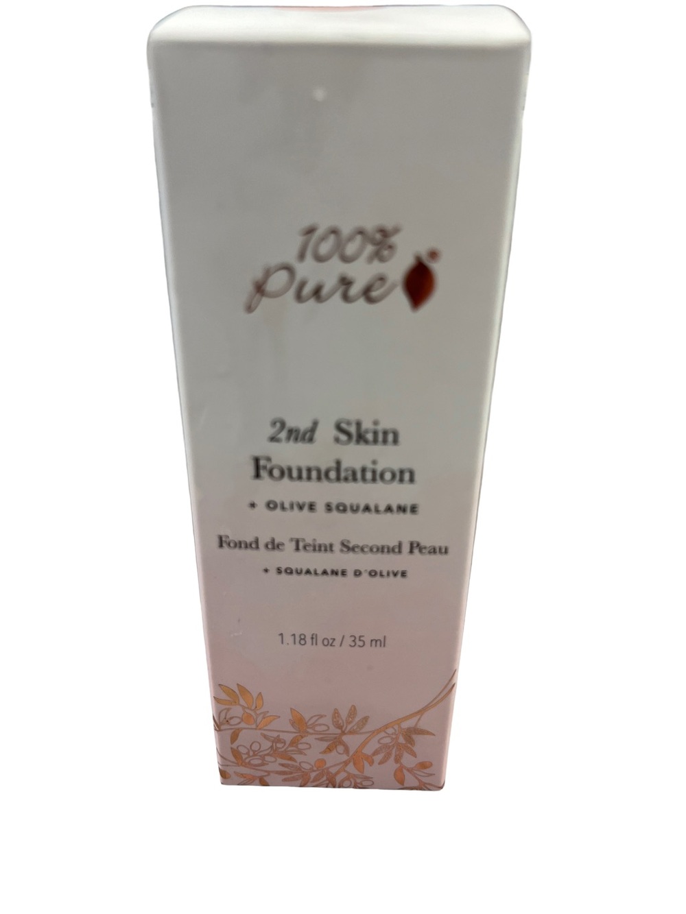 100% Pure 2nd Skin Foundation Color #3